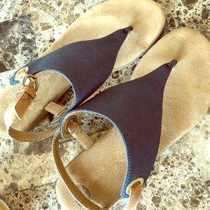 Blue Navy Sandals